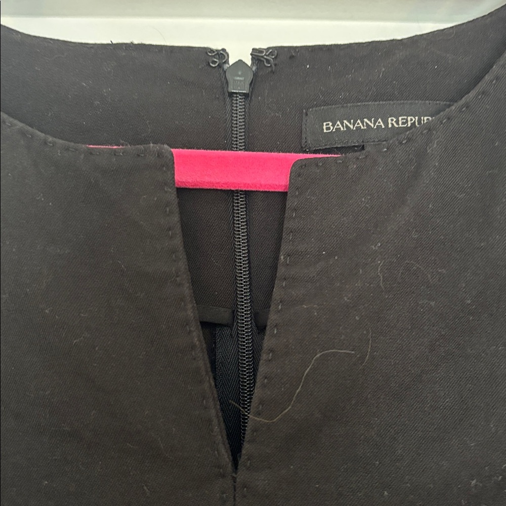 Banana Republic Black Denim Dress - Picture 2 of 5